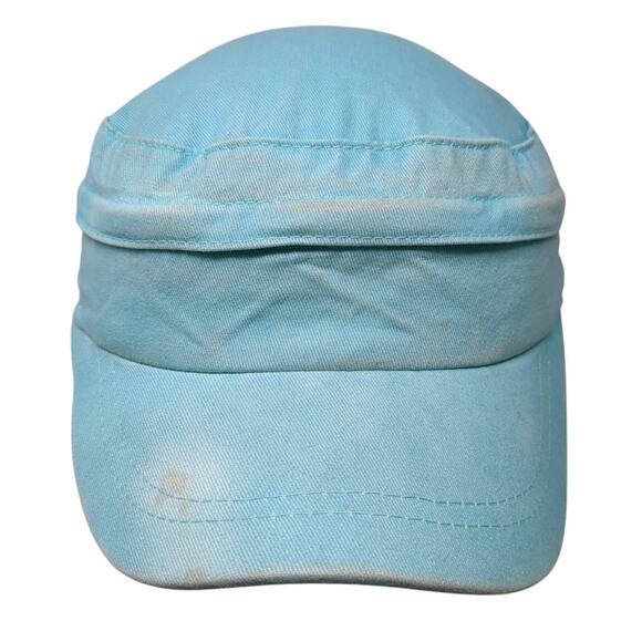 C.C Exclusives Strapback Cadet Army Hat Blue One Size Adjustable Blank - Picture 1 of 10